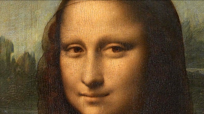 Mona Lisa Close Up